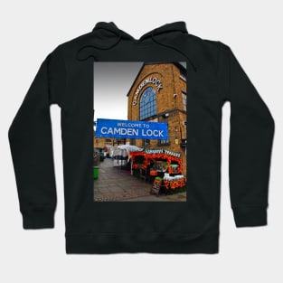 Camden Lock Market London NW1 England Hoodie